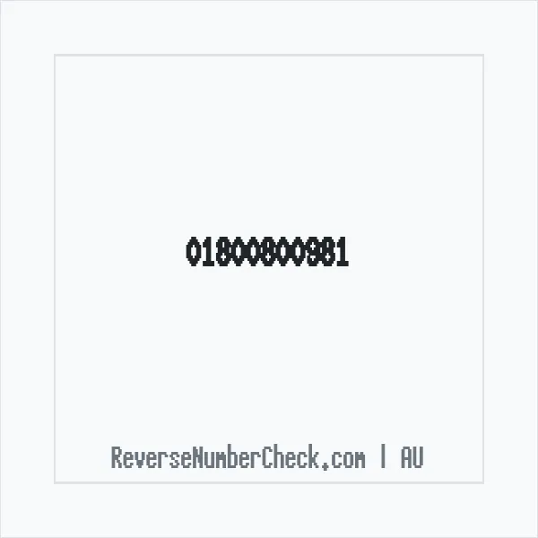 Phone number +61 (1) 8008-0098 image