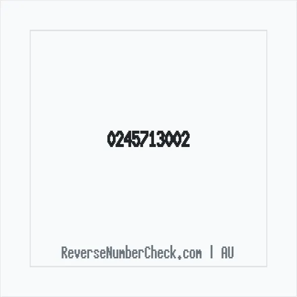 Phone number +61 (2) 4571-3002 image
