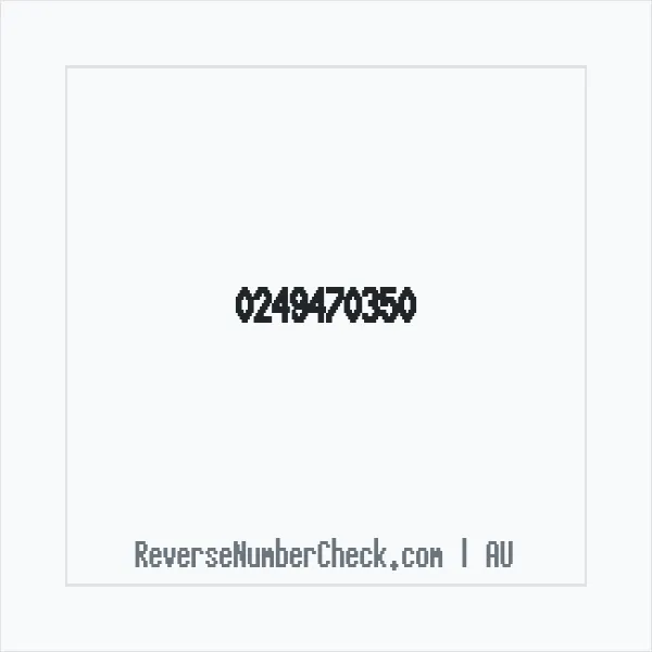 Phone number +61 (2) 4947-0350 image