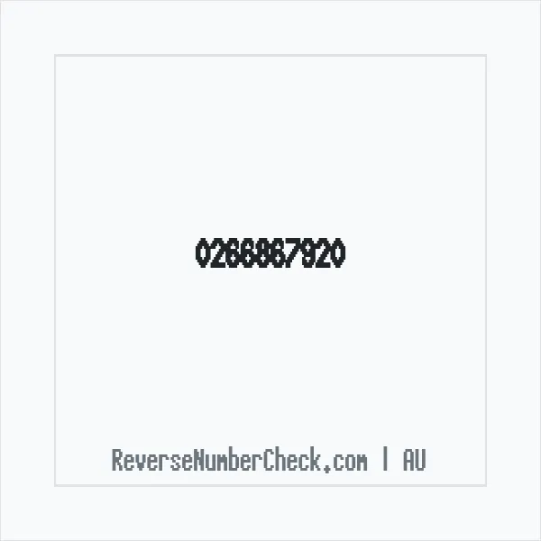 Phone number +61 (2) 6686-7920 image