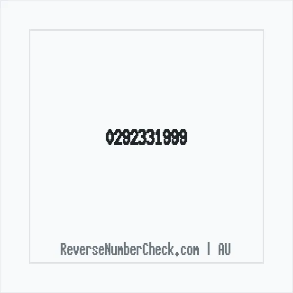 Phone number +61 (2) 9233-1999 image