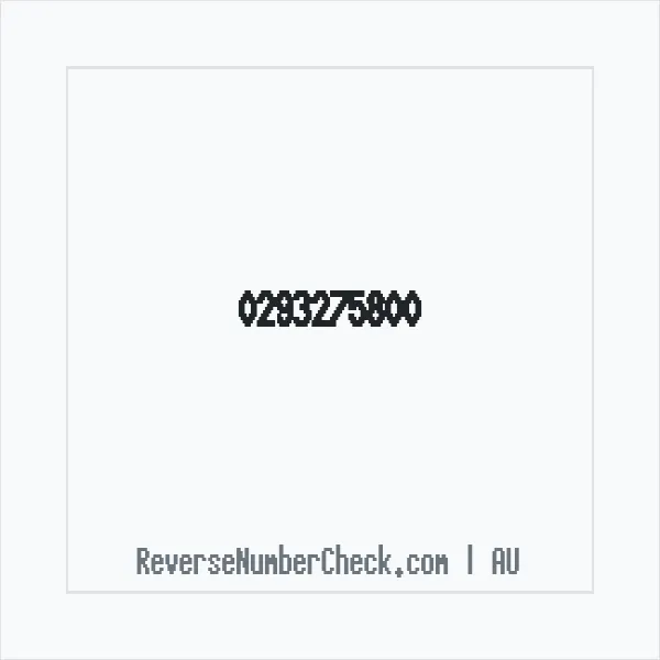 Phone number +61 (2) 9327-5800 image