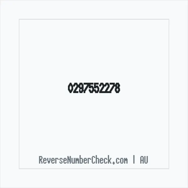 Phone number +61 (2) 9755-2278 image