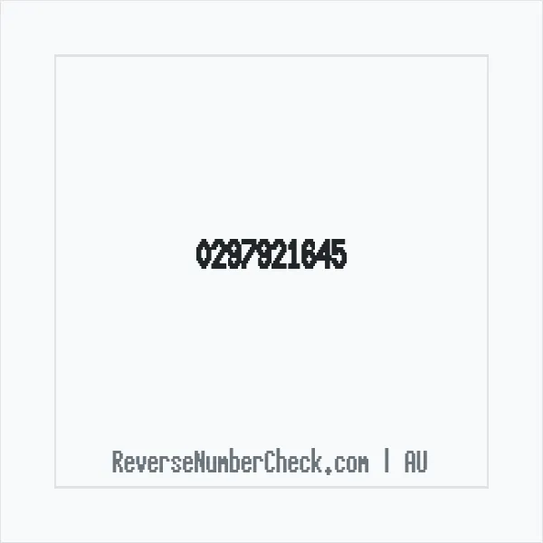 Phone number +61 (2) 9792-1645 image