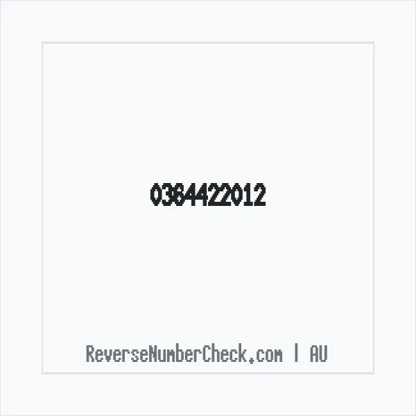 Phone number +61 (3) 6442-2012 image