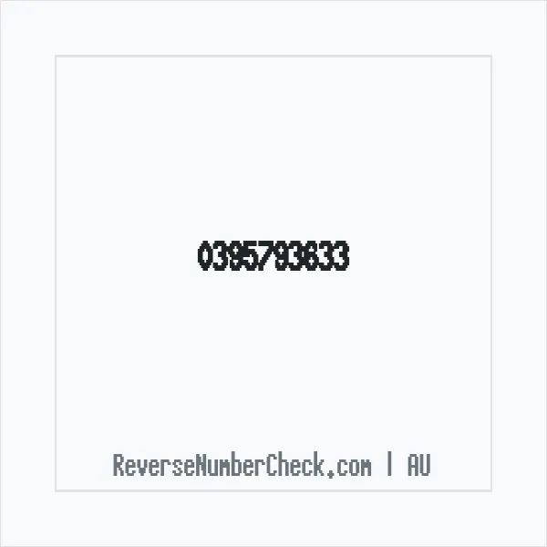 Phone number +61 (3) 9579-3633 image