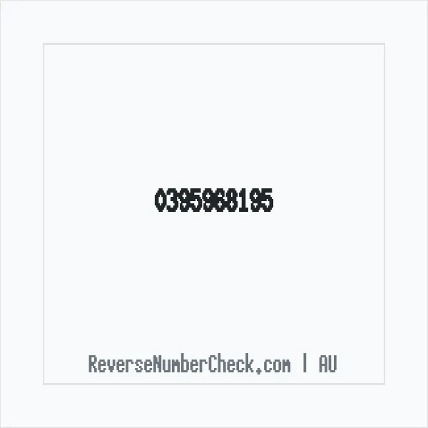 Phone number +61 (3) 9596-8195 image