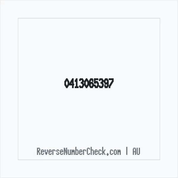 Phone number +61 (4) 1306-5397 image