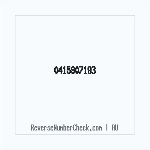 Phone number +61 (4) 1590-7193 image