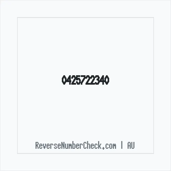 Phone number +61 (4) 2572-2340 image