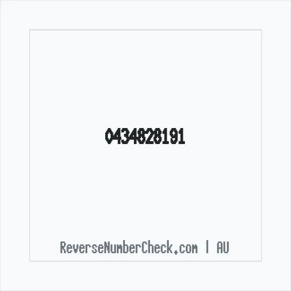 Phone number +61 (4) 3482-8191 image