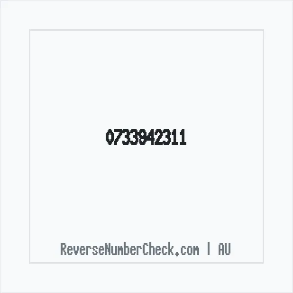 Phone number +61 (7) 3394-2311 image