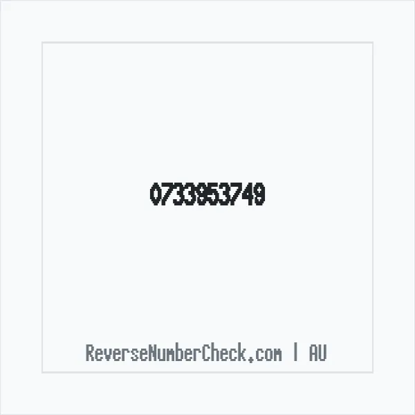 Phone number +61 (7) 3395-3749 image