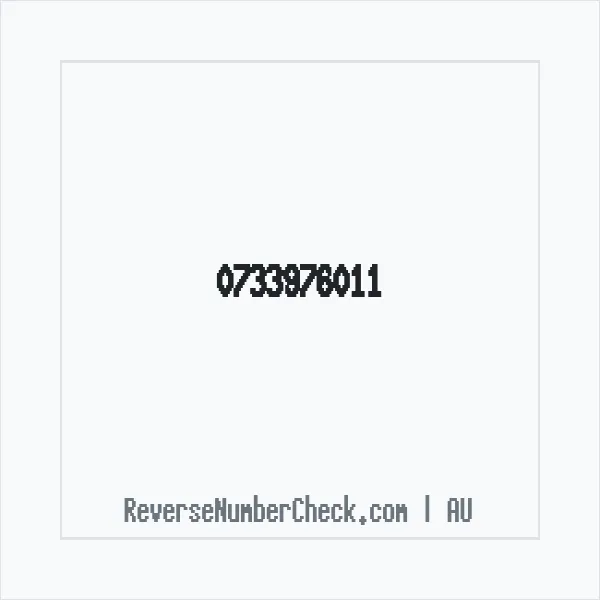 Phone number +61 (7) 3397-6011 image