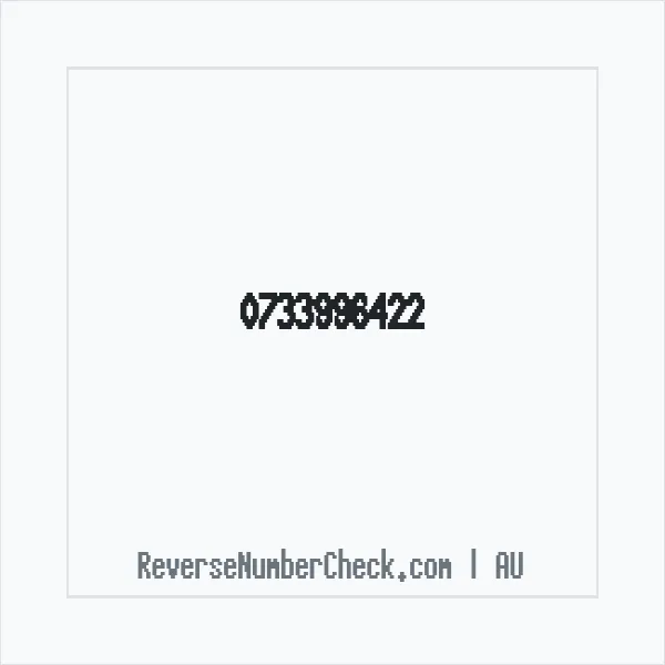 Phone number +61 (7) 3399-6422 image