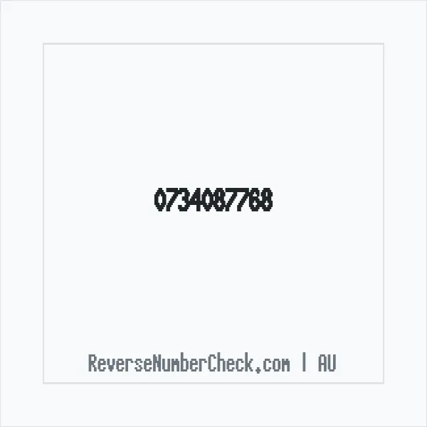 Phone number +61 (7) 3408-7768 image