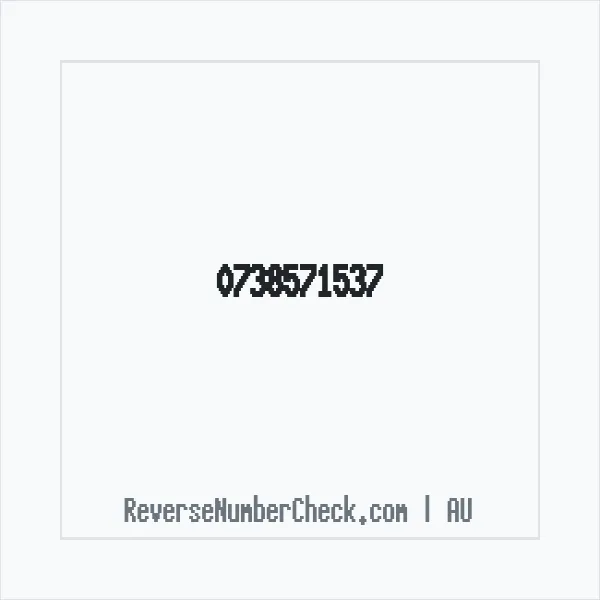 Phone number +61 (7) 3857-1537 image