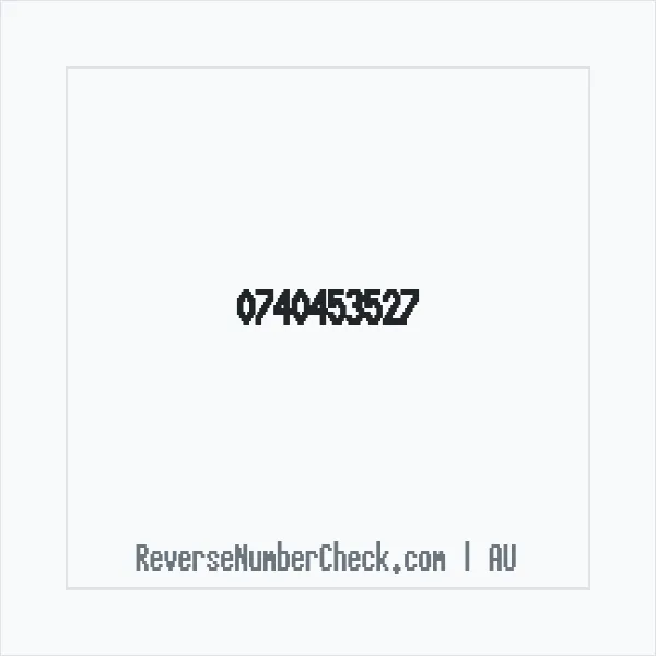 Phone number +61 (7) 4045-3527 image