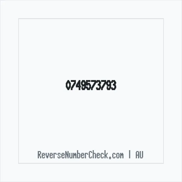Phone number +61 (7) 4957-3793 image