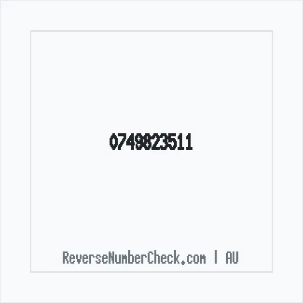 Phone number +61 (7) 4982-3511 image