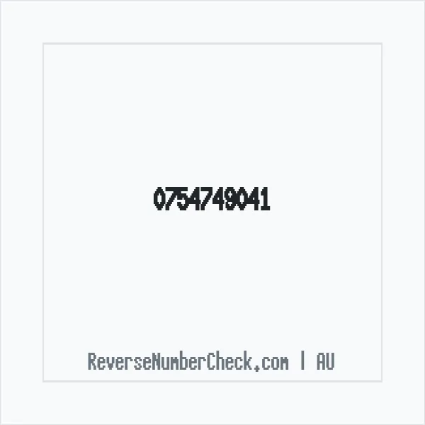 Phone number +61 (7) 5474-9041 image