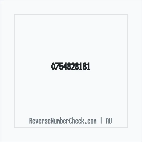 Phone number +61 (7) 5482-8181 image