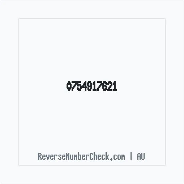 Phone number +61 (7) 5491-7621 image