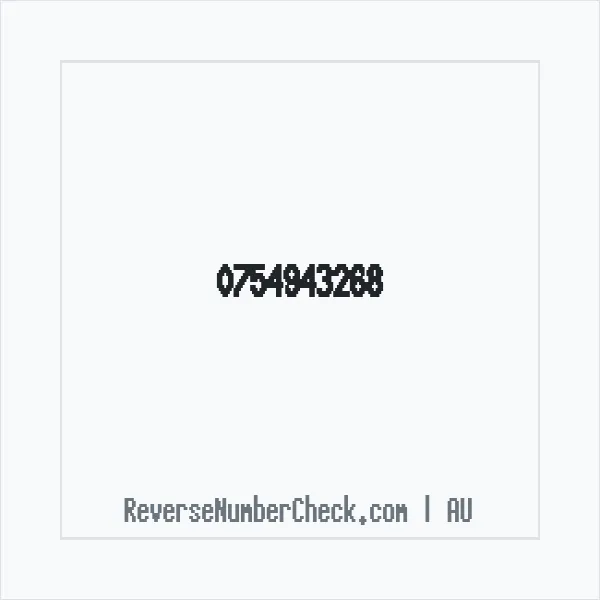 Phone number +61 (7) 5494-3268 image