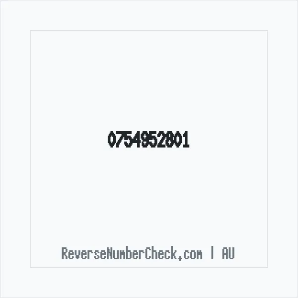 Phone number +61 (7) 5495-2801 image