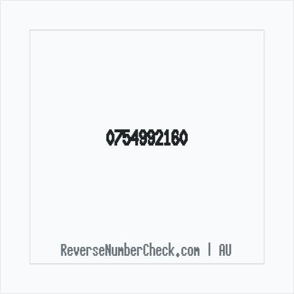 Phone number +61 (7) 5499-2160 image