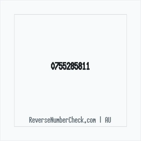 Phone number +61 (7) 5528-5811 image