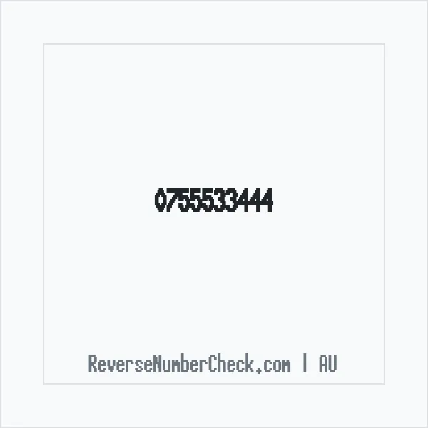 Phone number +61 (7) 5553-3444 image