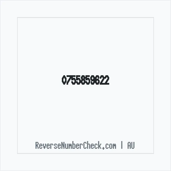 Phone number +61 (7) 5585-9622 image