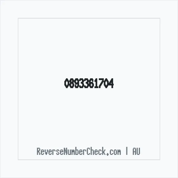 Phone number +61 (8) 9336-1704 image