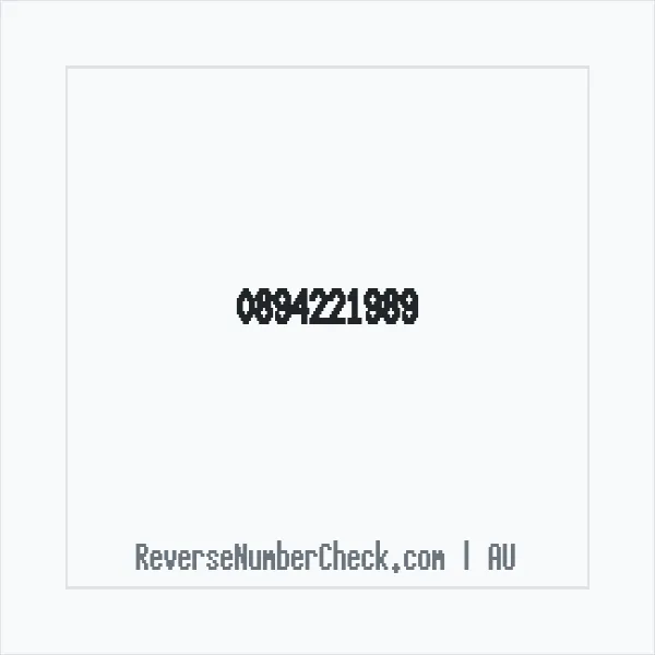 Phone number +61 (8) 9422-1989 image