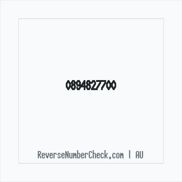 Phone number +61 (8) 9482-7700 image