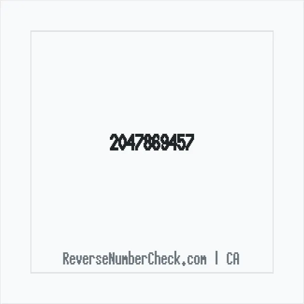 Phone number +1 (204) 786-9457 image
