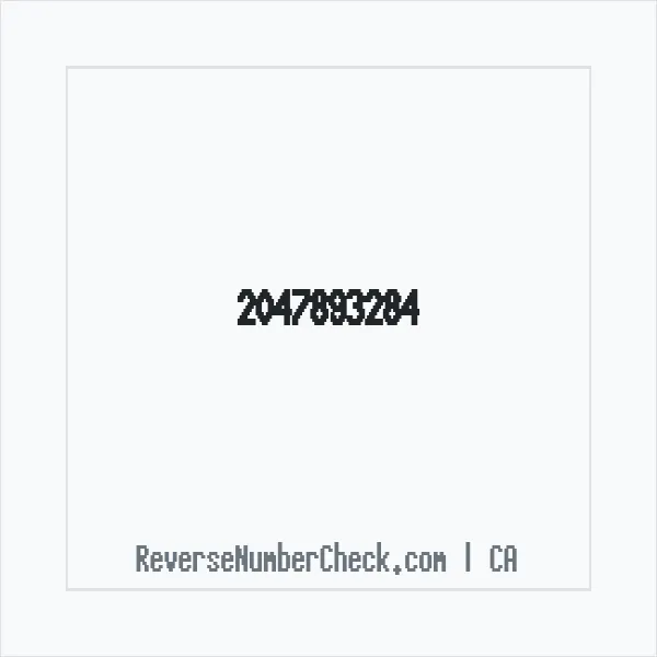 Phone number +1 (204) 789-3284 image