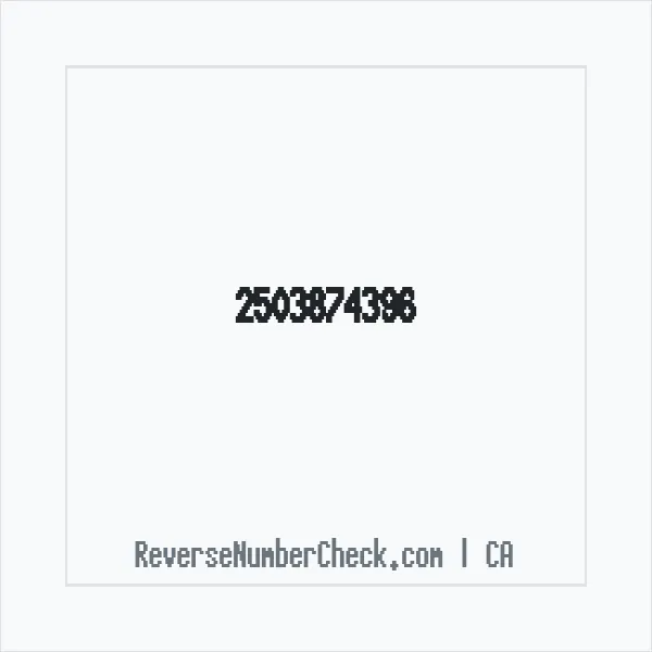 Phone number +1 (250) 387-4396 image
