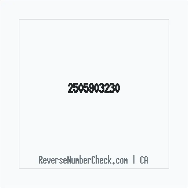 Phone number +1 (250) 590-3230 image