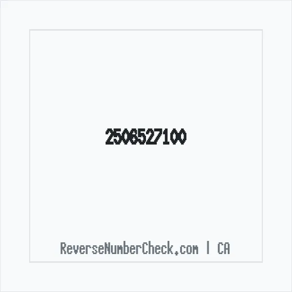 Phone number +1 (250) 652-7100 image