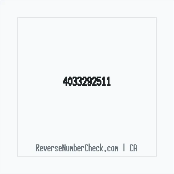 Phone number +1 (403) 329-2511 image
