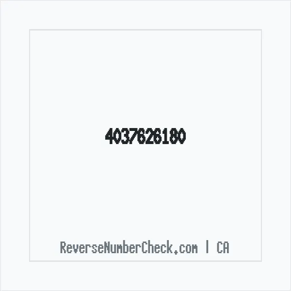 Phone number +1 (403) 762-6180 image