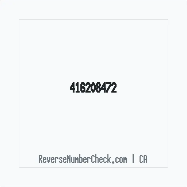 Phone number +1 416208472 image