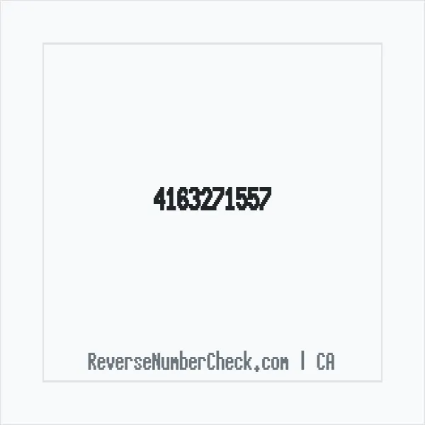 Phone number +1 (416) 327-1557 image