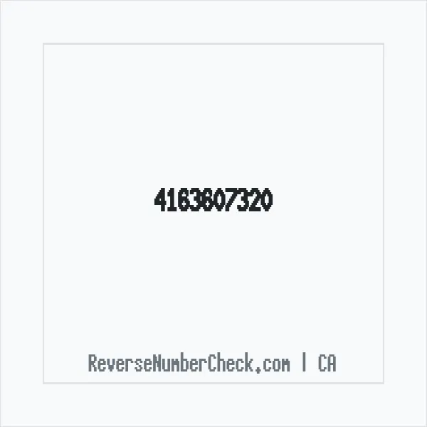 Phone number +1 (416) 360-7320 image
