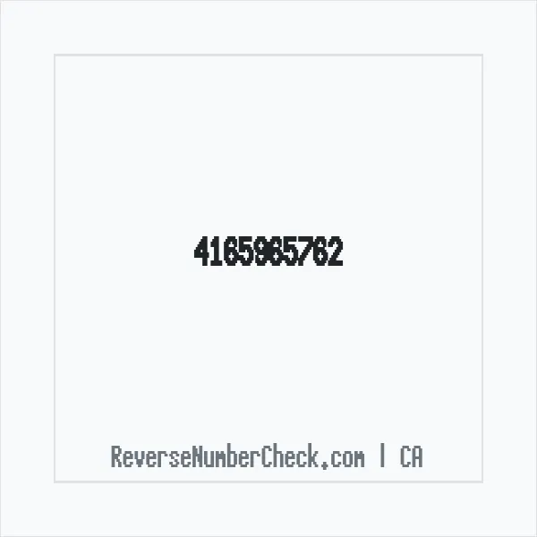 Phone number +1 (416) 596-5762 image