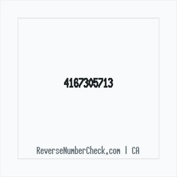 Phone number +1 (416) 730-5713 image
