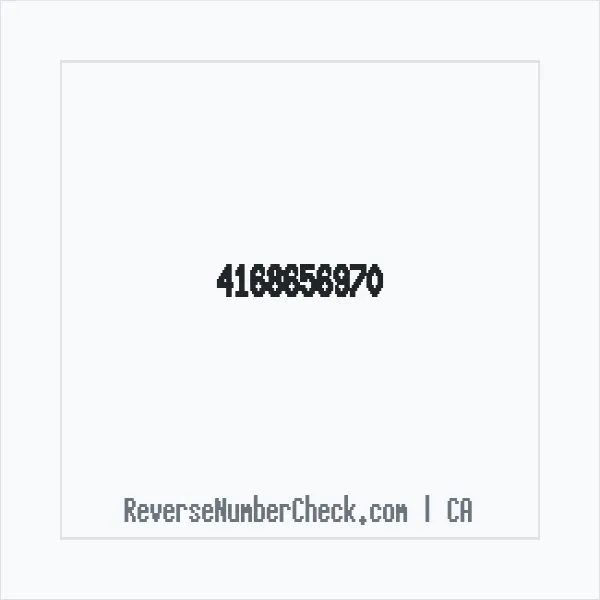 Phone number +1 (416) 865-6970 image