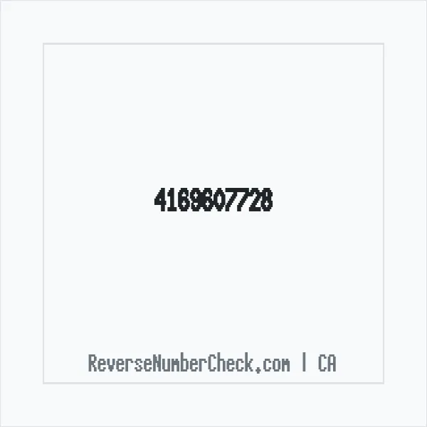 Phone number +1 (416) 960-7728 image